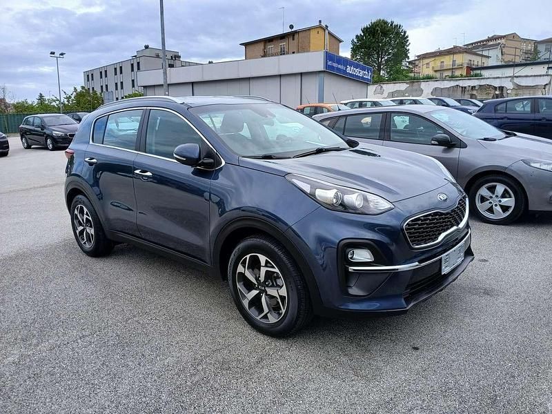 Usata Kia Sportage Style 136 CV (100 kW) 2020 Blu/azzurro SUV
