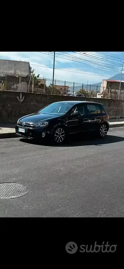 Usata VW Golf VI 110 CV (80 kW) 2009 Nero Utilitaria