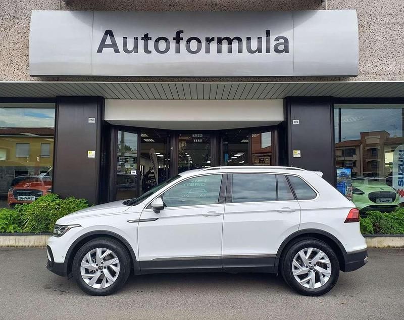 Usata VW Tiguan Elegance 150 CV (110 kW) 2021 Bianco SUV