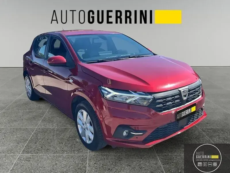 Usata Dacia Sandero Expression 101 CV (74 kW) 2023 Rosso Utilitaria