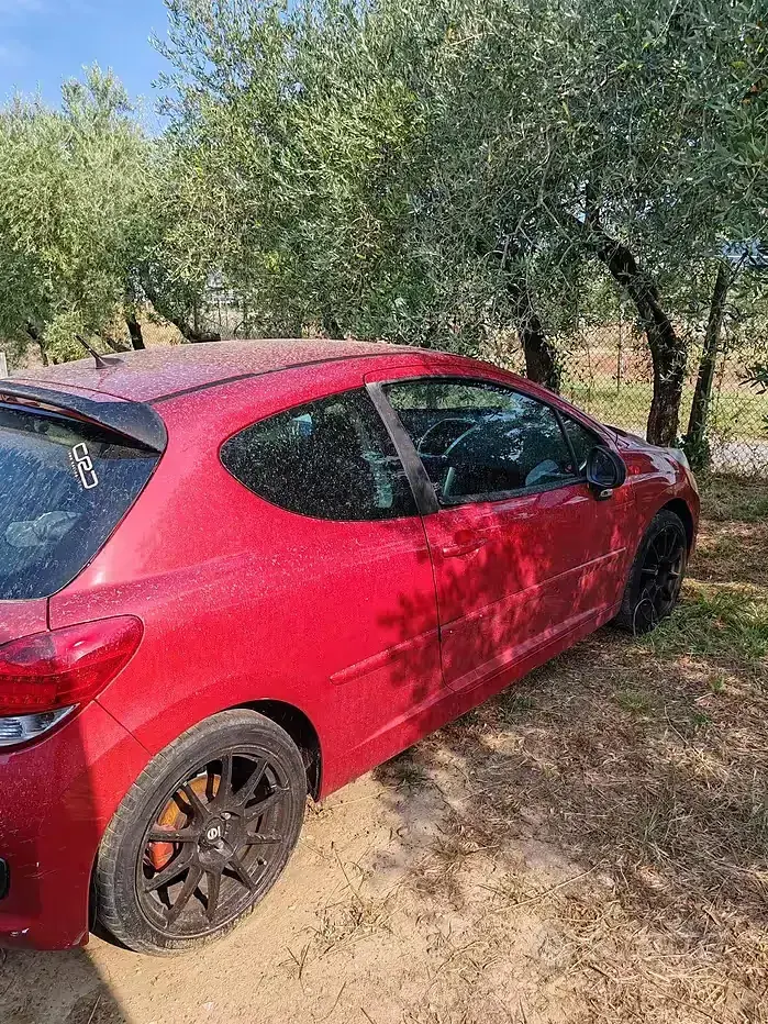 Usata Peugeot 207 150 CV (110 kW) 2008 Rosso Berlina