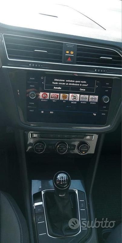 Usata VW Tiguan 116 CV (85 kW) 2018 Grigio SUV