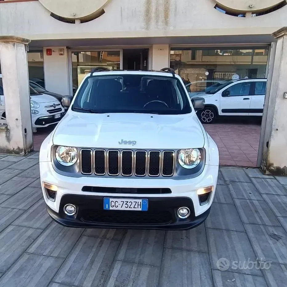 Gebraucht Jeep Renegade Limited 131 PS (96 kW) 2021 Weiß SUV