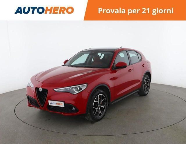 Rosso Usata 2018 Alfa Romeo Stelvio Executive SUV | 21.799 € (Super prezzo) - Immagine 1/2