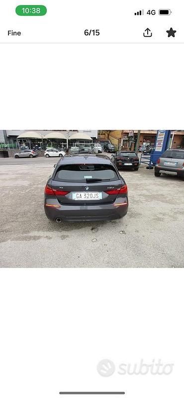 Usata BMW 116 Advantage 116 CV (85 kW) 2020 Grigio Utilitaria