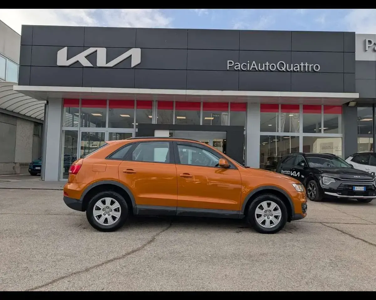 Usata Audi Q3 Advanced 140 CV (102 kW) 2014 Arancione SUV