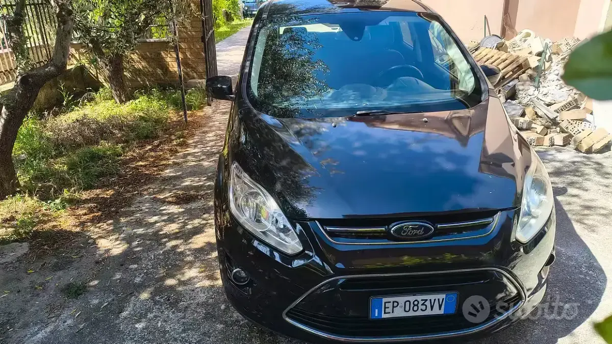 Usata Ford C-MAX 95 CV (69 kW) 2013 Nero Monovolume