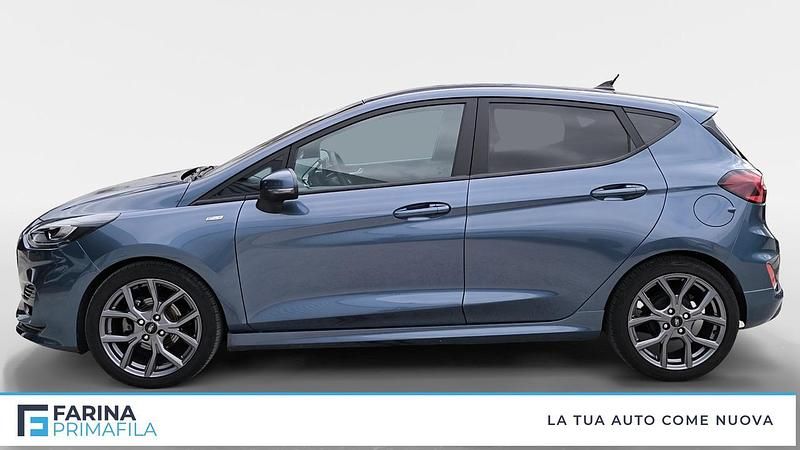 Usata Ford Fiesta ST-Line X 125 CV (91 kW) 2023 Blu Utilitaria