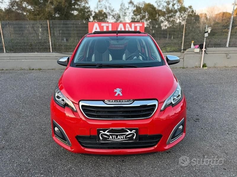 Usata Peugeot 108 Active 69 CV (50 kW) 2018 Rosso Utilitaria