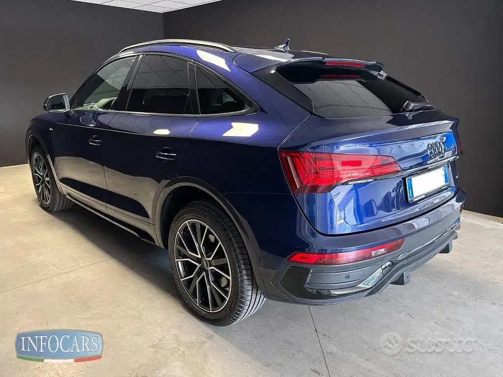Usata Audi Q5 S-Line 204 CV (150 kW) 2023 Blu metallizzato SUV