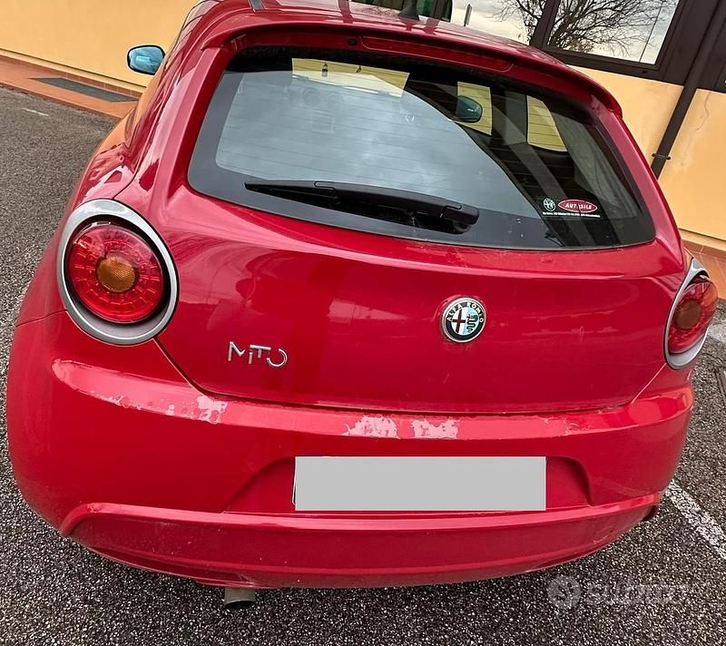 Usata Alfa Romeo MiTo 70 CV (51 kW) 2013 Rosso Utilitaria
