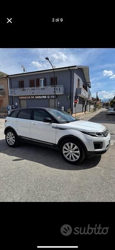 Usata Land Rover Range Rover evoque Prestige 150 CV (110 kW) 2017 Bianco SUV