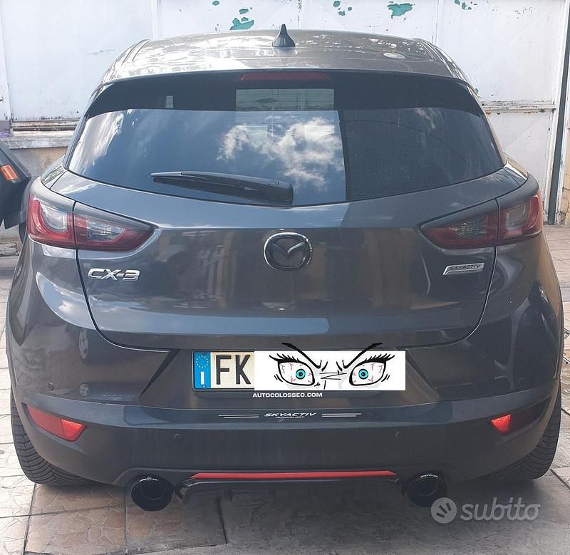 Usata Mazda CX-3 105 CV (77 kW) 2018 Grigio SUV