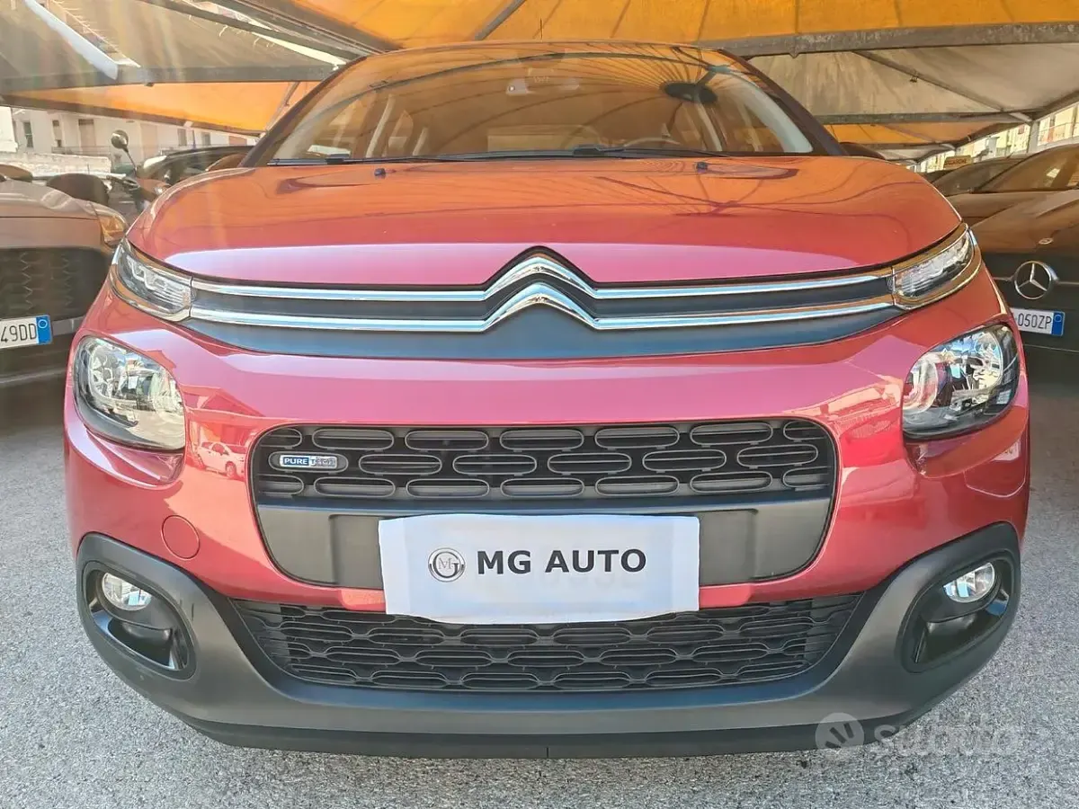 Usata Citroën C3 PureTech 82 CV (60 kW) 2017 Rosso Utilitaria