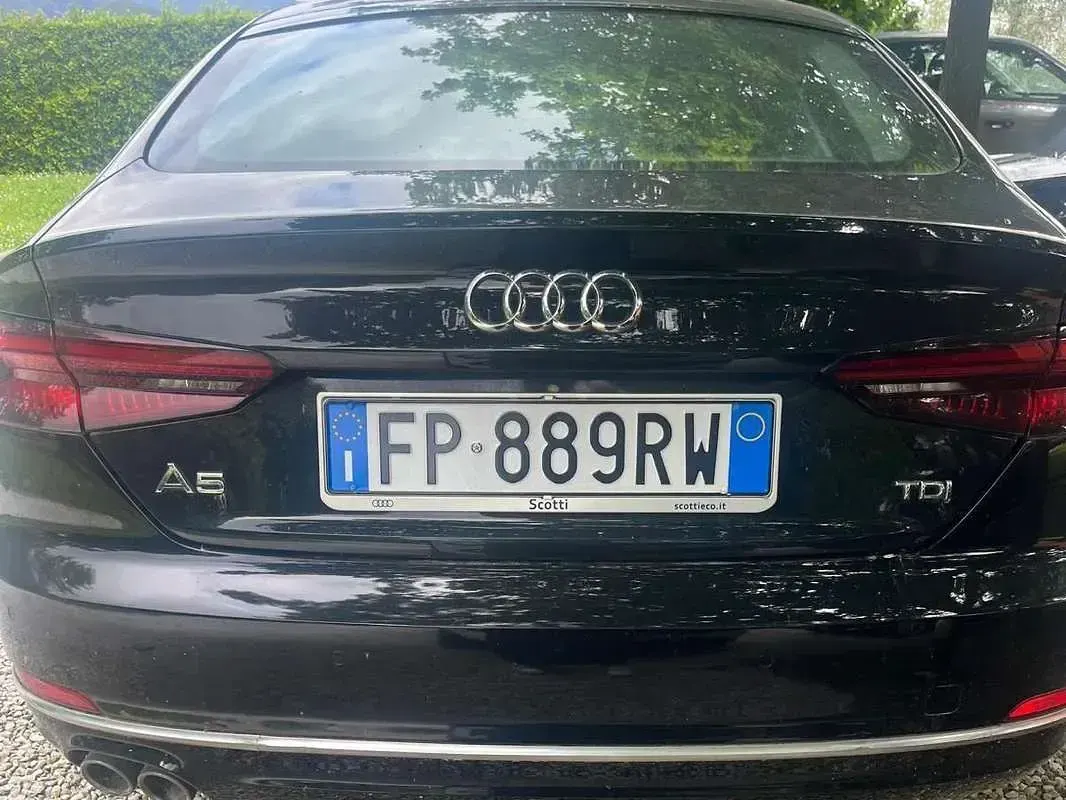 Usata Audi A5 Business 190 CV (139 kW) 2018 Nero Coupé