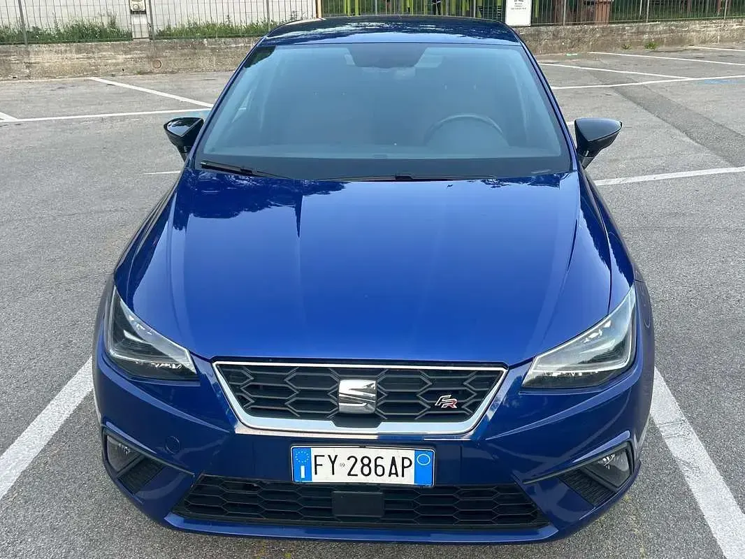Usata Seat Ibiza FR-Line 95 CV (69 kW) 2019 Bluazzurro Utilitaria