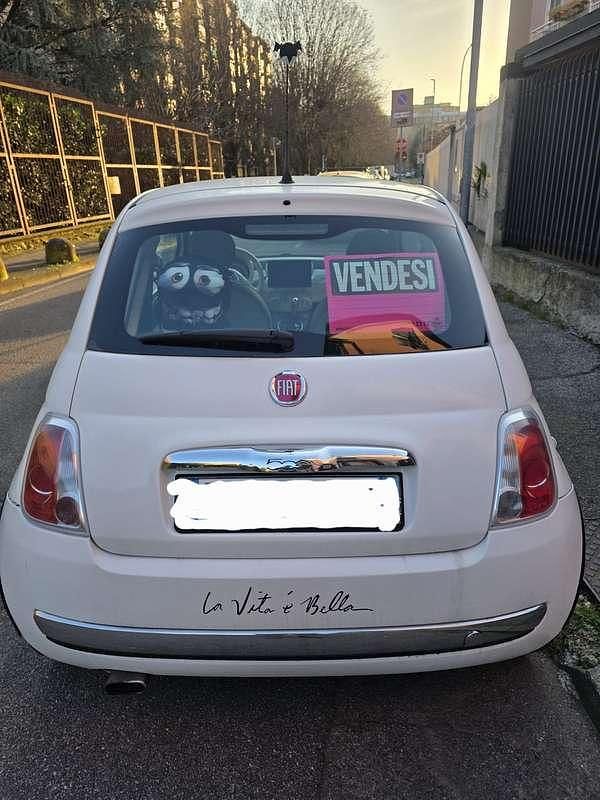 Usata Fiat 500 69 CV (50 kW) 2010 Bianco Utilitaria
