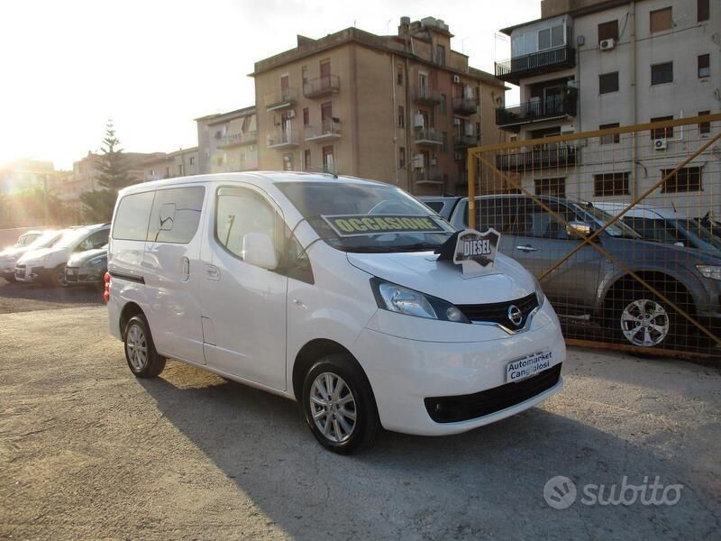Usata Nissan Evalia Acenta 110 CV (80 kW) 2017 Bianco Monovolume