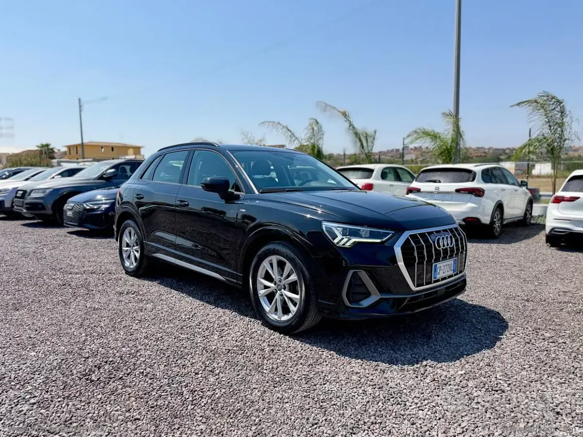 Usata Audi Q3 S-Line 150 CV (110 kW) 2020 Nero SUV