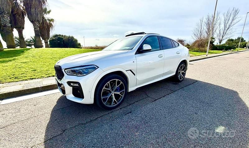 Usata BMW X6 M Sport 265 CV (194 kW) 2020 Bianco SUV