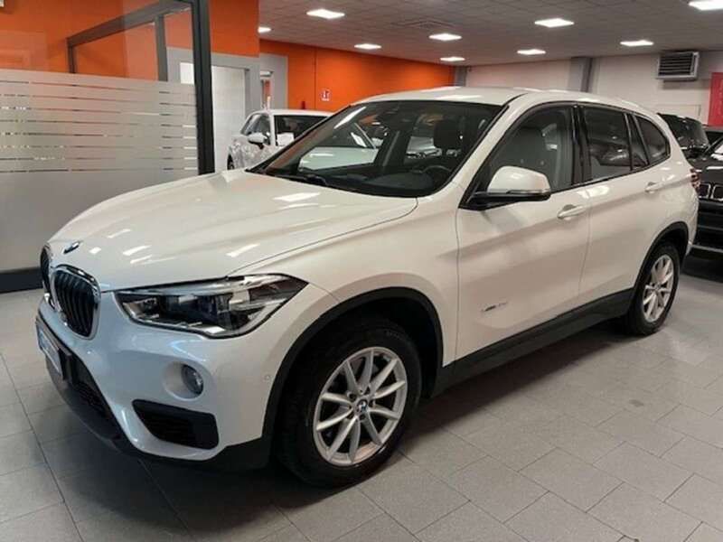 Usata BMW X1 Advantage 190 CV (139 kW) 2016 Bianco SUV