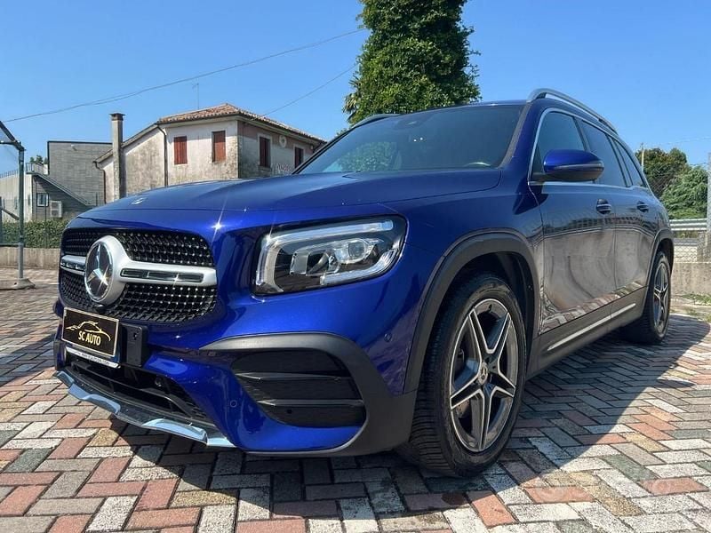 Usata Mercedes GLB200 Premium 150 CV (110 kW) 2021 Blu SUV