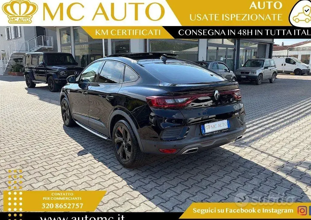 Usata Renault Arkana R.S. 94 CV (69 kW) 2022 Nero SUV