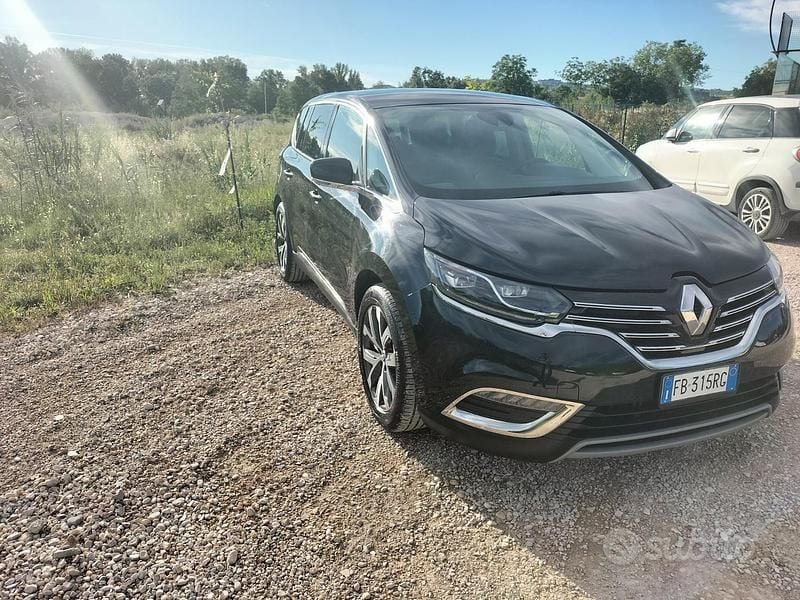 Usata Renault Espace Intens 160 CV (117 kW) 2016 Nero Monovolume