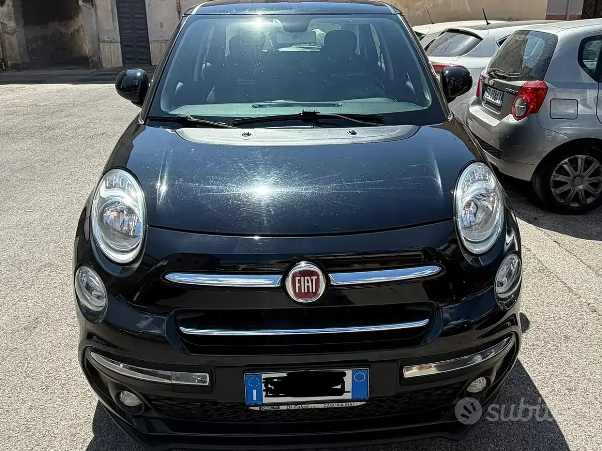 Usado Fiat 500L Lounge 85 CV (62 kW) 2018 Negro Monovolumen