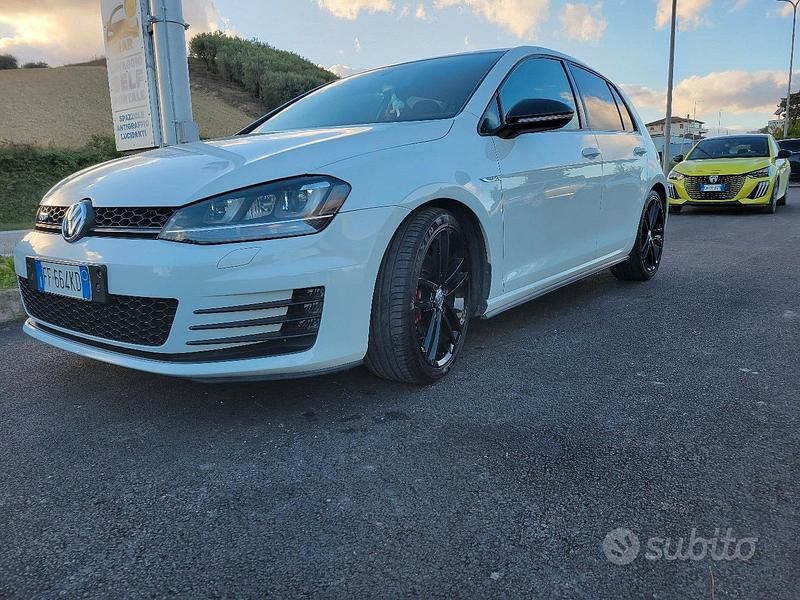 Usata VW Golf VII GTD 2016 Bianco Berlina