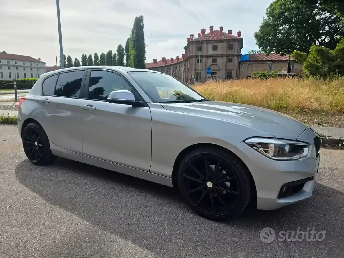Usata BMW 116 M Sport 109 CV (80 kW) 2017 Grigio Utilitaria