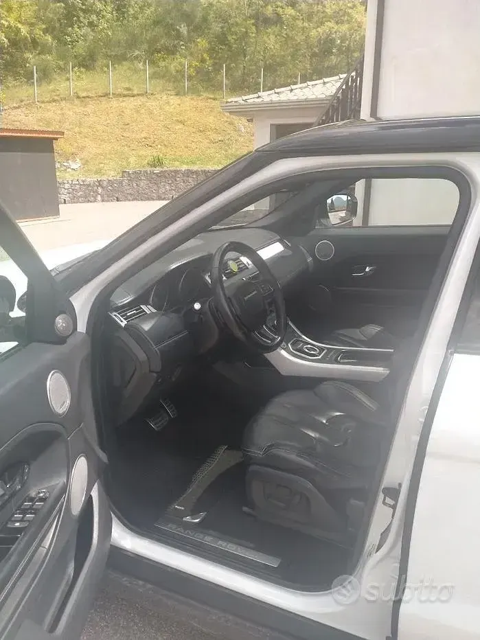 Usata Land Rover Range Rover evoque 2012 Bianco SUV