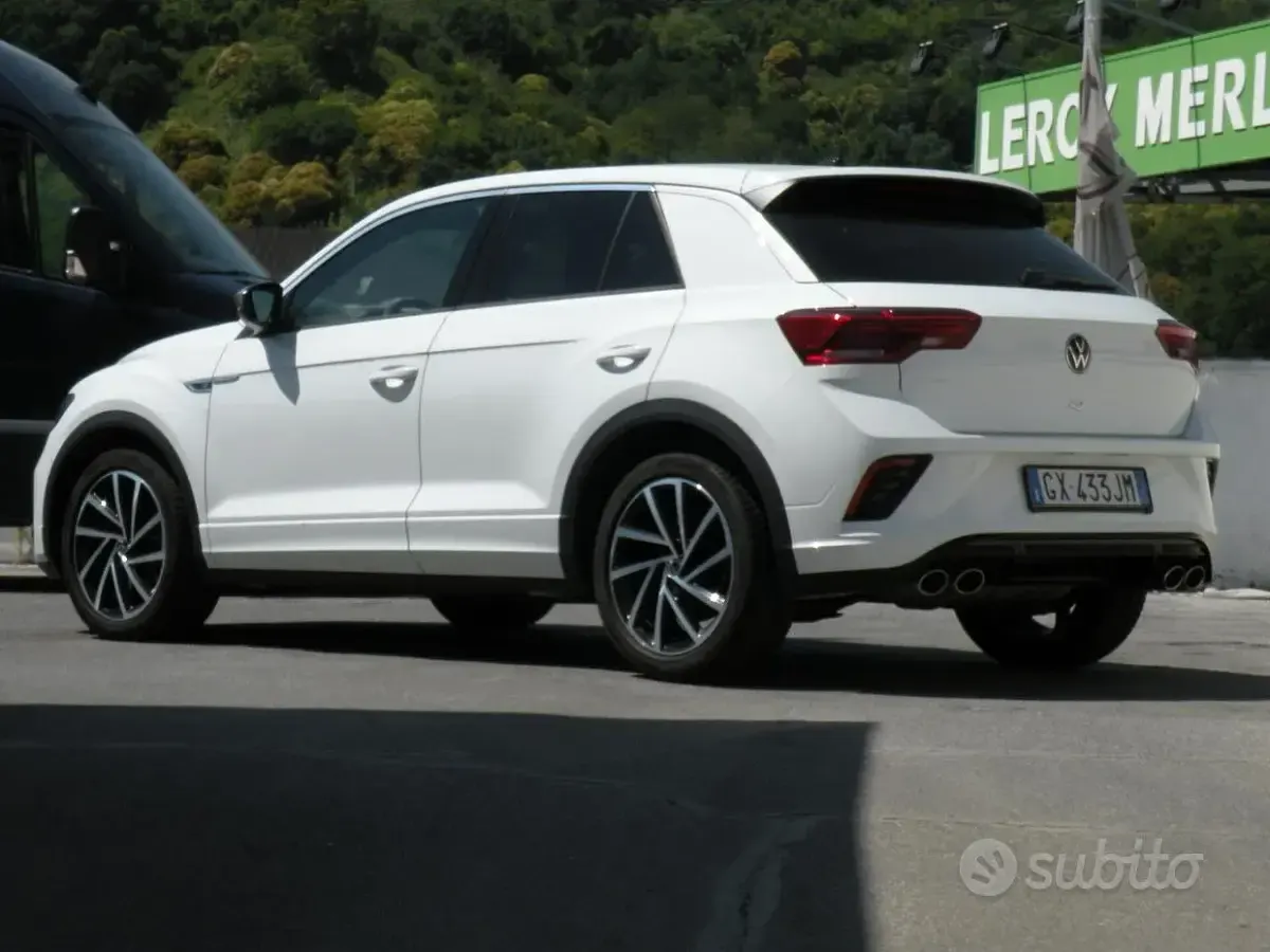 Usata VW T-Roc R 300 CV (220 kW) 2022 Bianco SUV