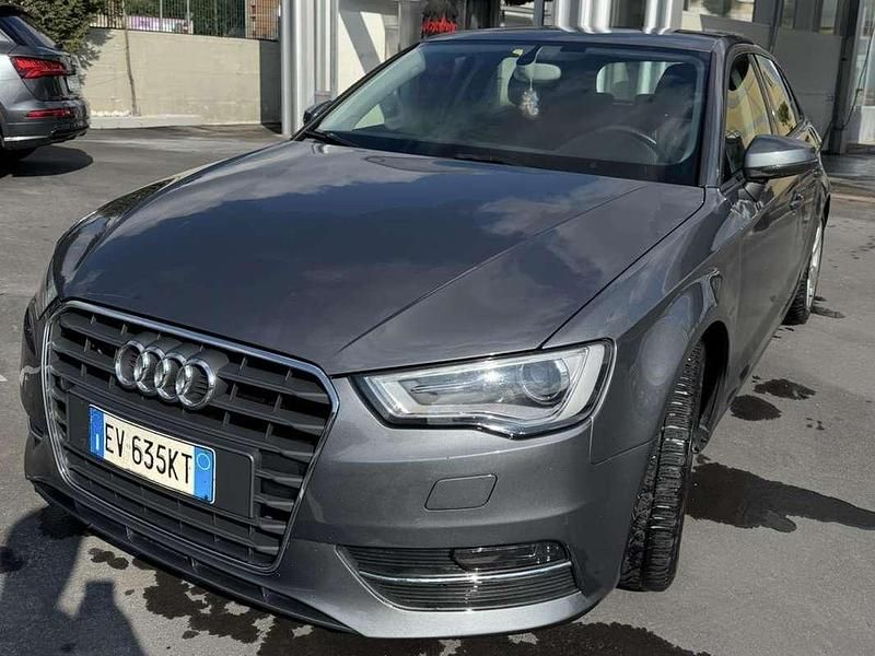 Usata Audi A3 Ambition 105 CV (77 kW) 2014 Grigio Berlina