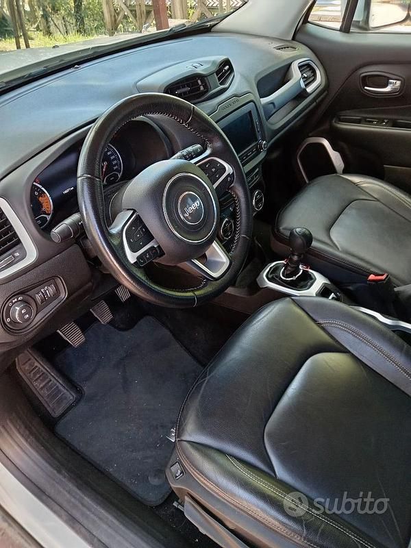 Usata Jeep Renegade Longitude 110 CV (80 kW) 2016 Bianco SUV