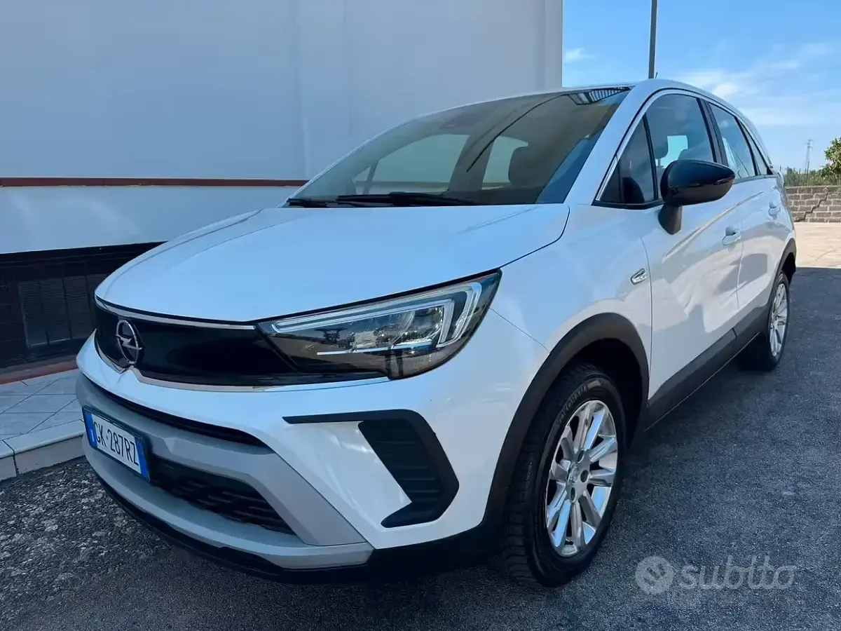 Usata Opel Crossland 120 CV (88 kW) 2022 Bianco SUV