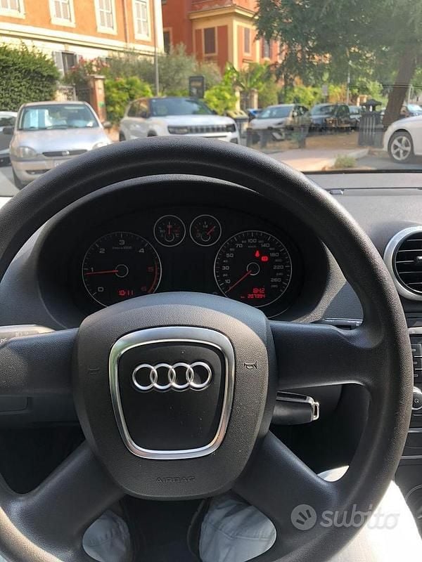 Usata Audi A3 90 CV (66 kW) 2010 Nero Station wagon