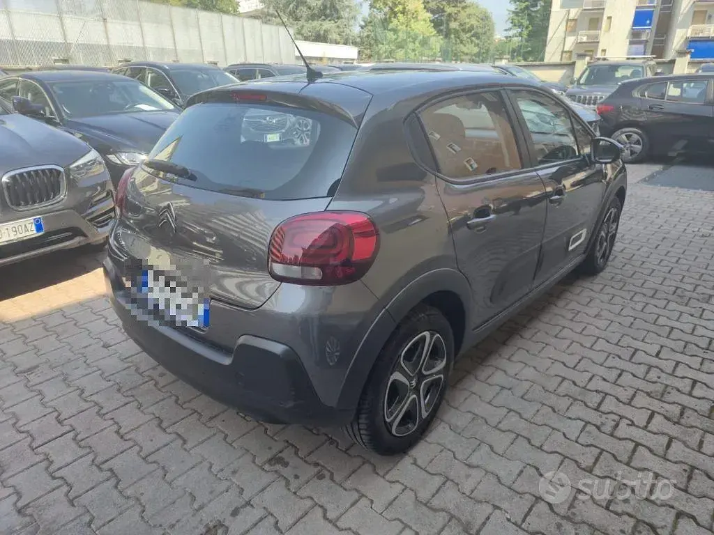 Usata Citroën C3 Feel 83 CV (61 kW) 2021 Grigio scuro Utilitaria
