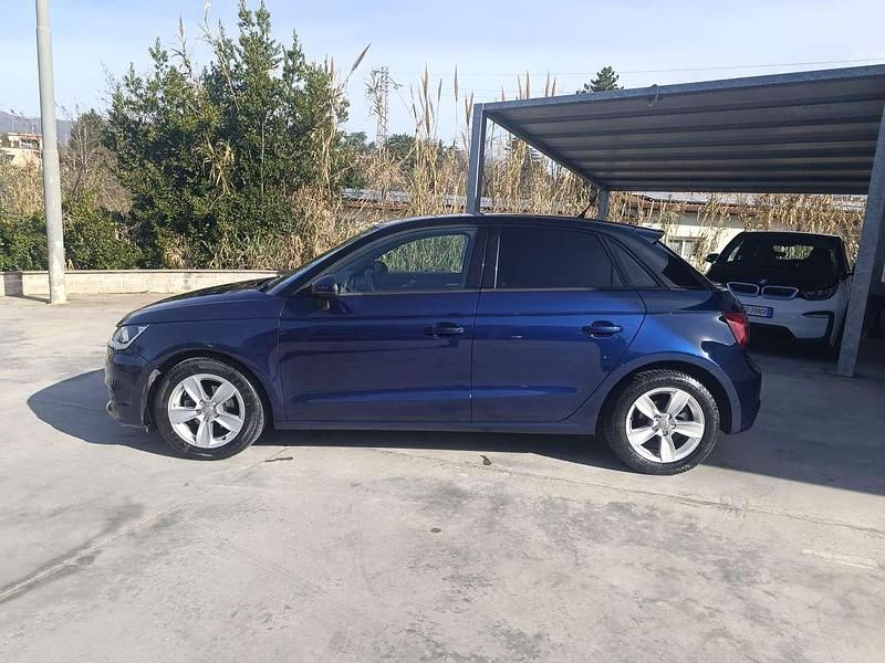 Usata Audi A1 Sportback Ambiente 82 CV (60 kW) 2018 Blu/azzurro Utilitaria