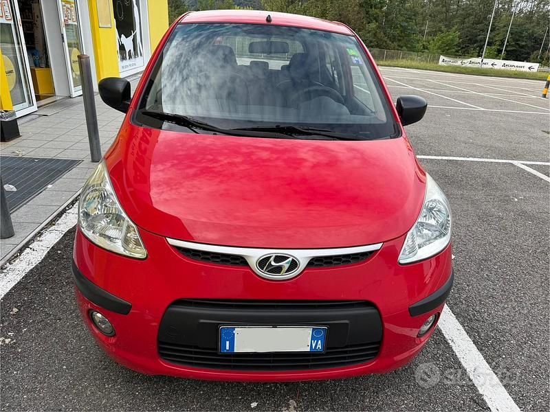 Usata Hyundai i10 2007 Rosso Utilitaria