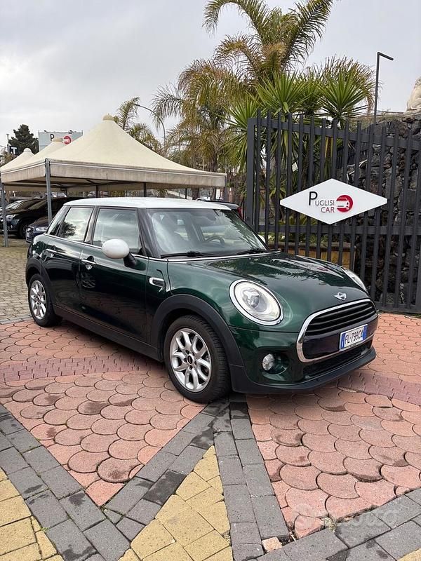 Usata Mini Cooper D 115 CV (84 kW) 2017 Verde Utilitaria
