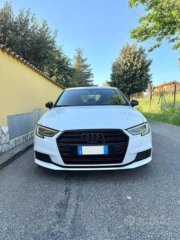 Usata Audi A3 110 CV (80 kW) 2017 Bianco Utilitaria