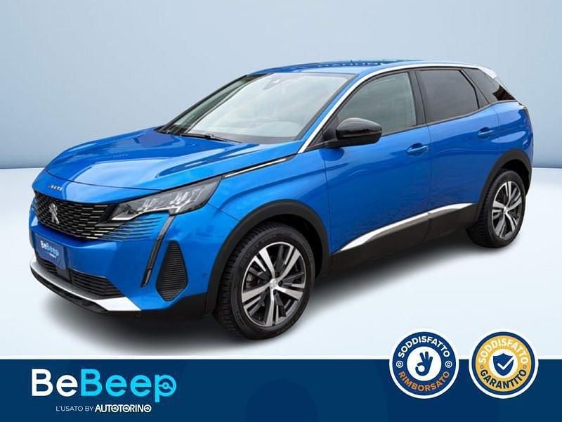 Usata Peugeot 3008 Allure 131 CV (96 kW) 2023 Azzurro metallizzato SUV
