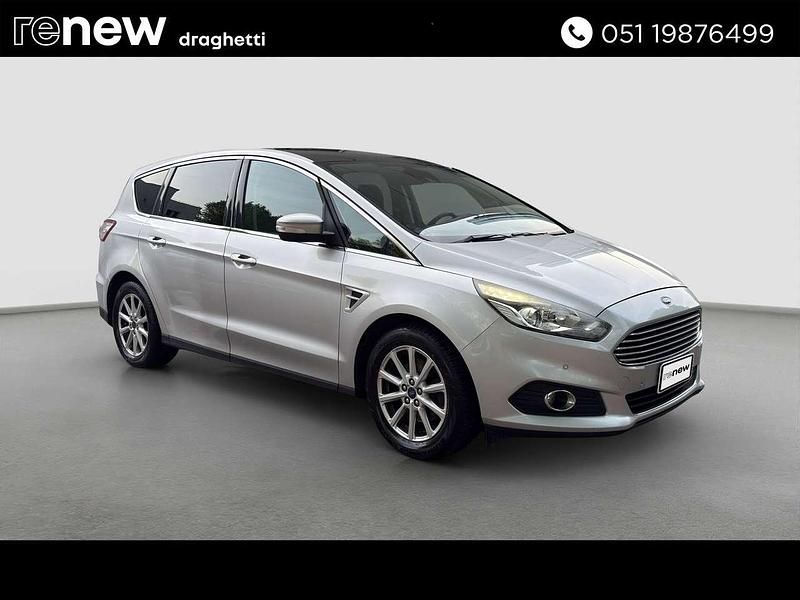 Begagnad Ford S-MAX Business Edition 150 HK (110 kW) 2016 Silver Minibuss