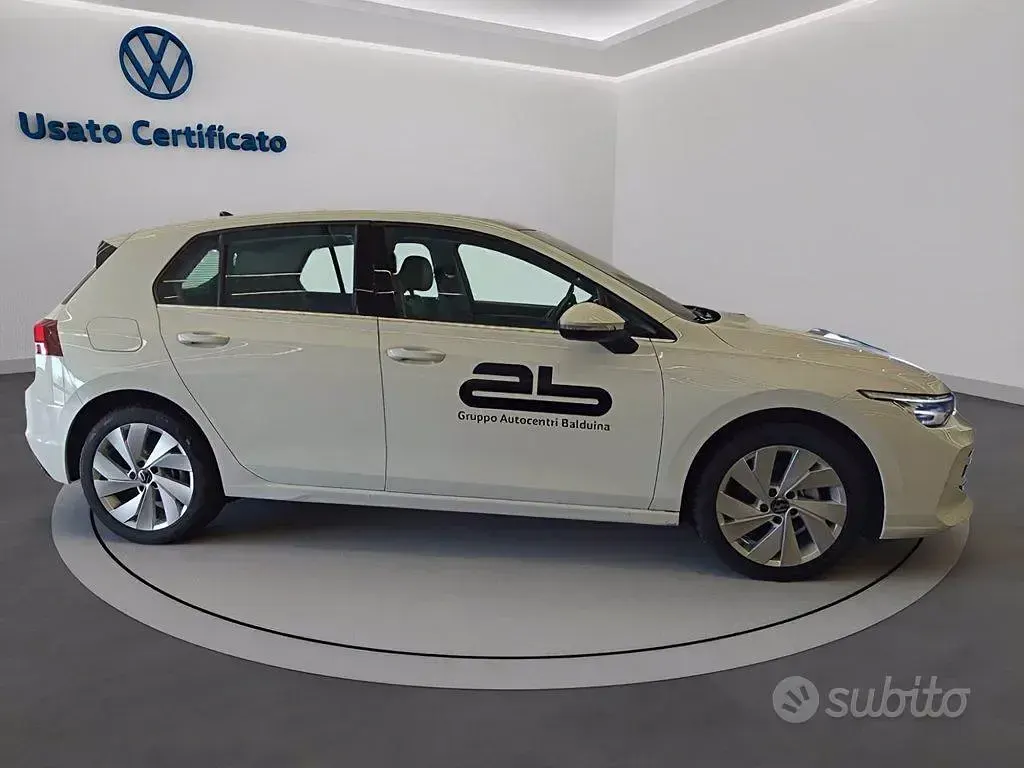 Nuova VW Golf VIII Style 150 CV (110 kW) 2025 Bianco puro Berlina