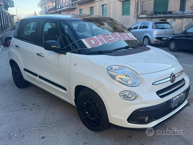 Usata Fiat 500L Lounge 95 CV (69 kW) 2018 Bianco Monovolume