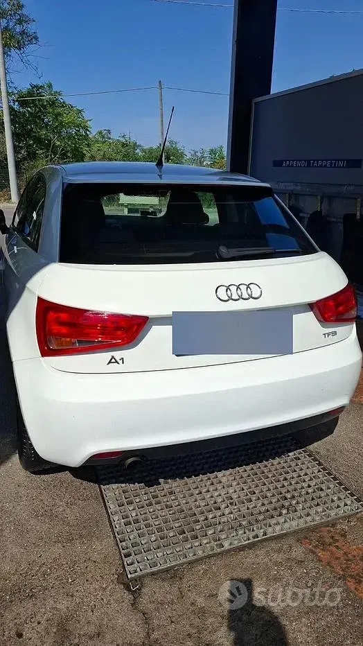 Usata Audi A1 86 CV (63 kW) 2013 Bianco Utilitaria