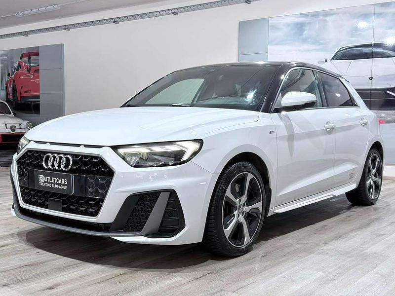 Usata Audi A1 Sportback S-Line 200 CV (147 kW) 2019 Bianco ghiaccio  nero mito Utilitaria