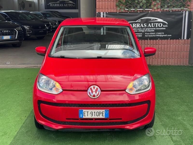 Usata VW up! take up! 68 CV (50 kW) 2014 Rosso Utilitaria