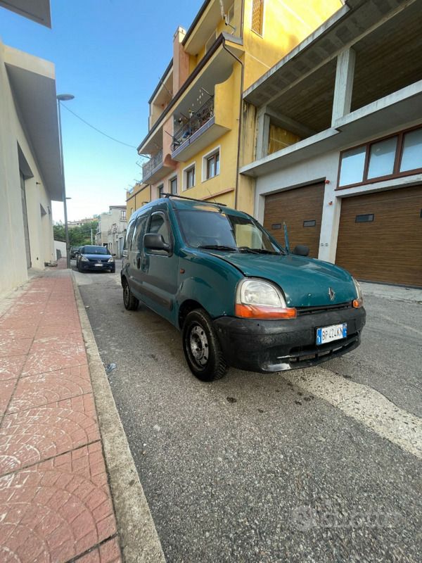 Usata Renault Kangoo 2002 Verde Monovolume
